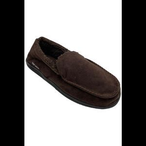 MUK LUKS Men's Emmett Moccasin Slipper Brown - Medium